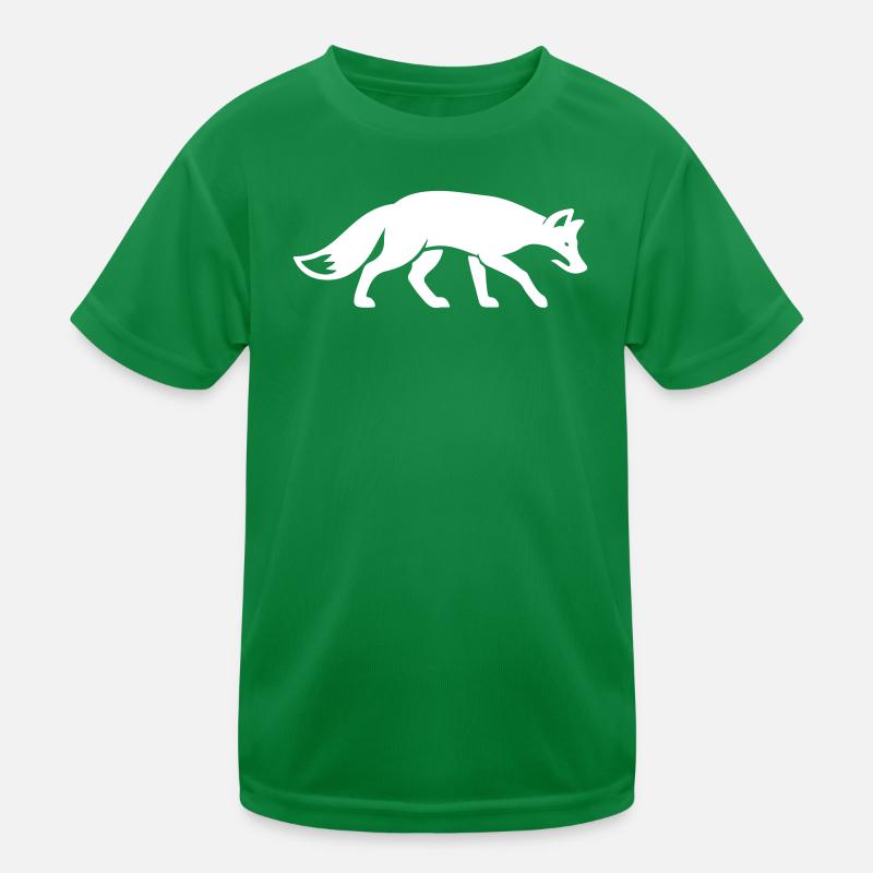 Fuchs Tier Kinder Funktions-T-Shirt
