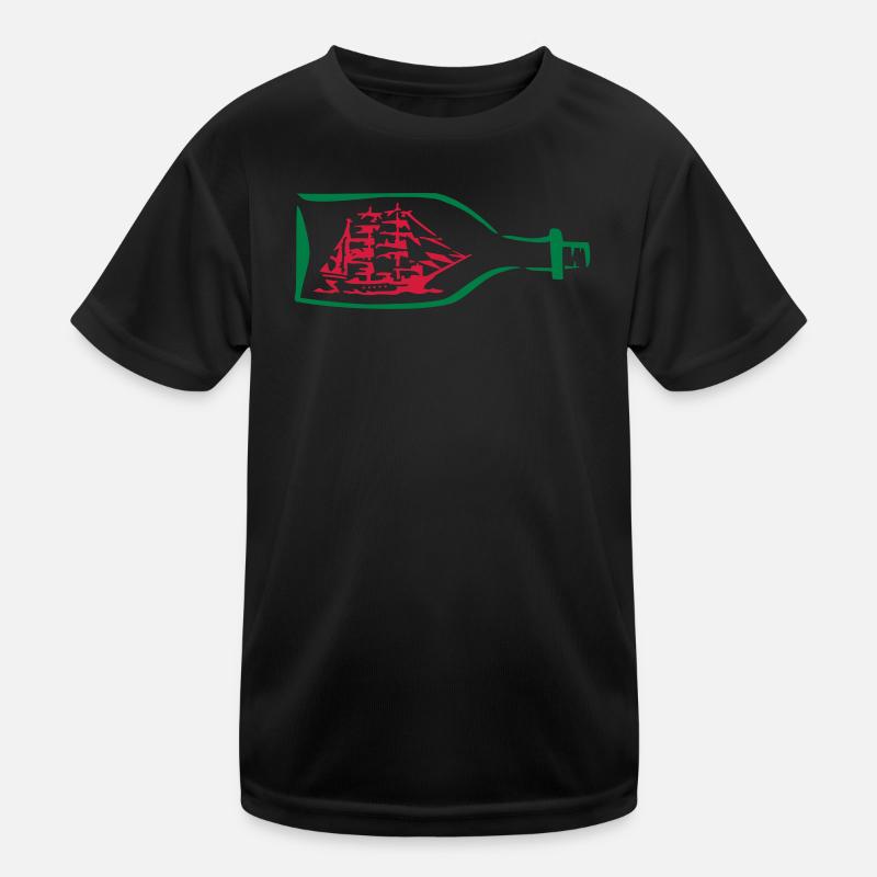 bouteille navire T-shirt sport Enfant