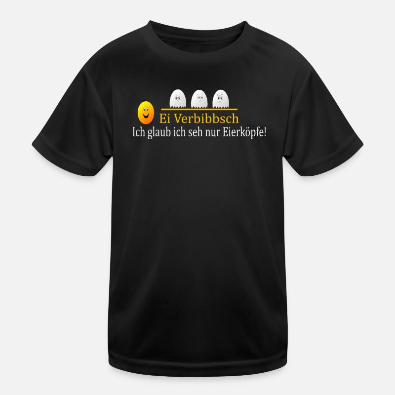 Ei Verbibbsch Kinder Funktions-T-Shirt