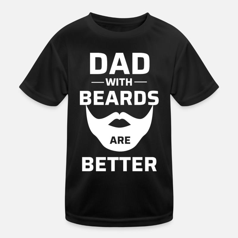 Papa avec des barbes sont incroyables. T-shirt sport Enfant