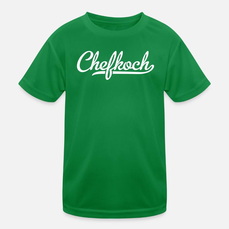 Chefkoch Kinder Funktions-T-Shirt