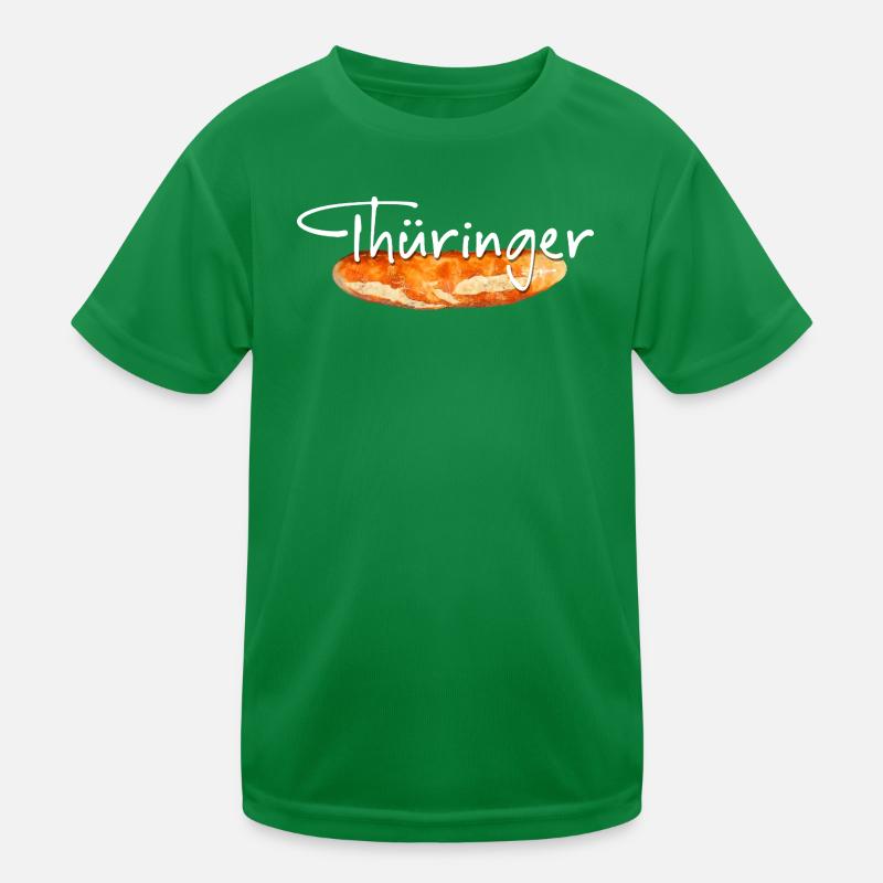 Thuringian bratwurst Kids Functional T-Shirt