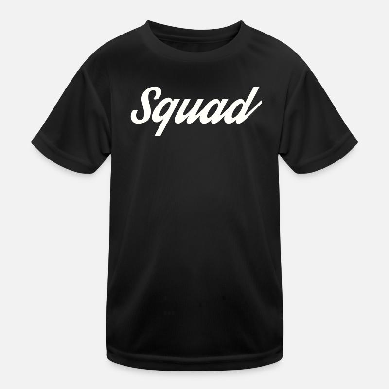 Squad Kinder Funktions-T-Shirt