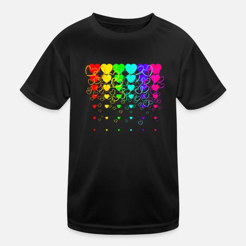 Wasserfall2cores Kinder Funktions-T-Shirt