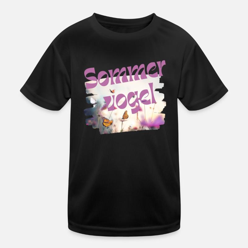 Oiseau d’été - Papillon - Vocabulaire T-shirt sport Enfant