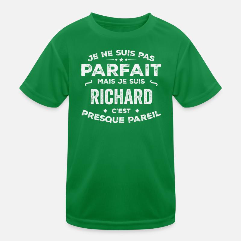 Richard Ein Vorname, eine Geschichte, eine Persönlichkeit Kinder Funktions-T-Shirt