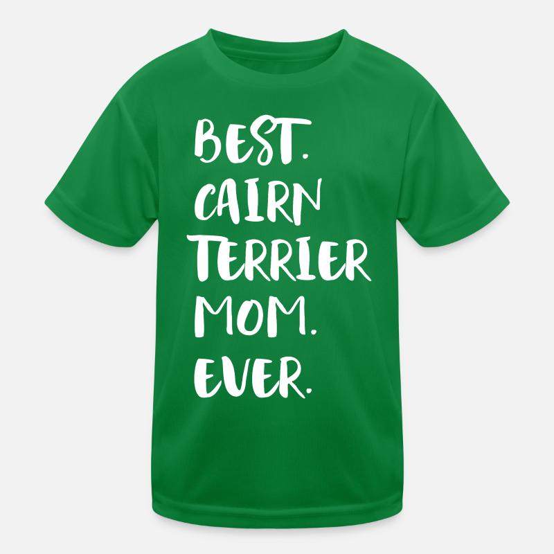 Cairn Terrier Kinder Funktions-T-Shirt