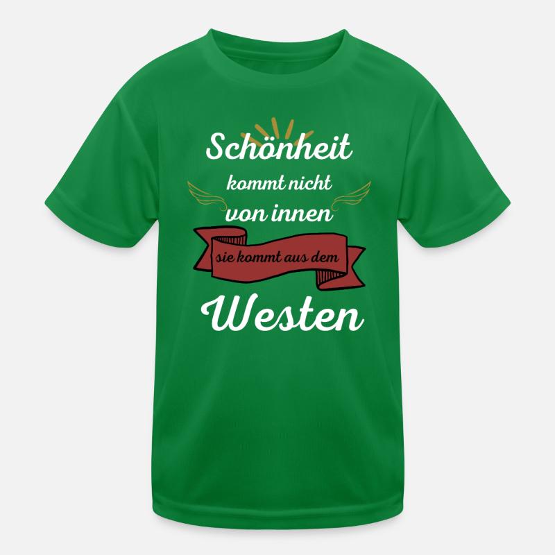 La beauté vient de l’Occident T-shirt sport Enfant