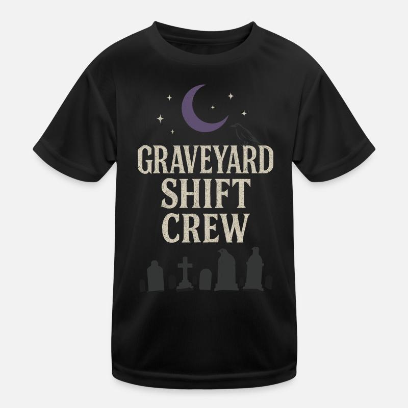 Corpse Science Dark Humor Death Positive Kids Functional T-Shirt