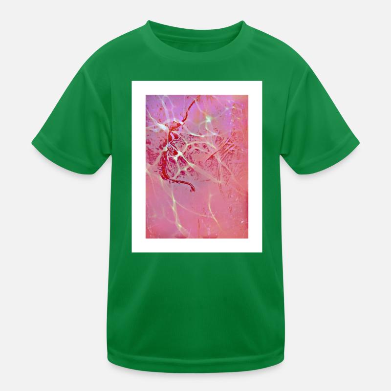 Reflets Abstraits Roses T-shirt sport Enfant