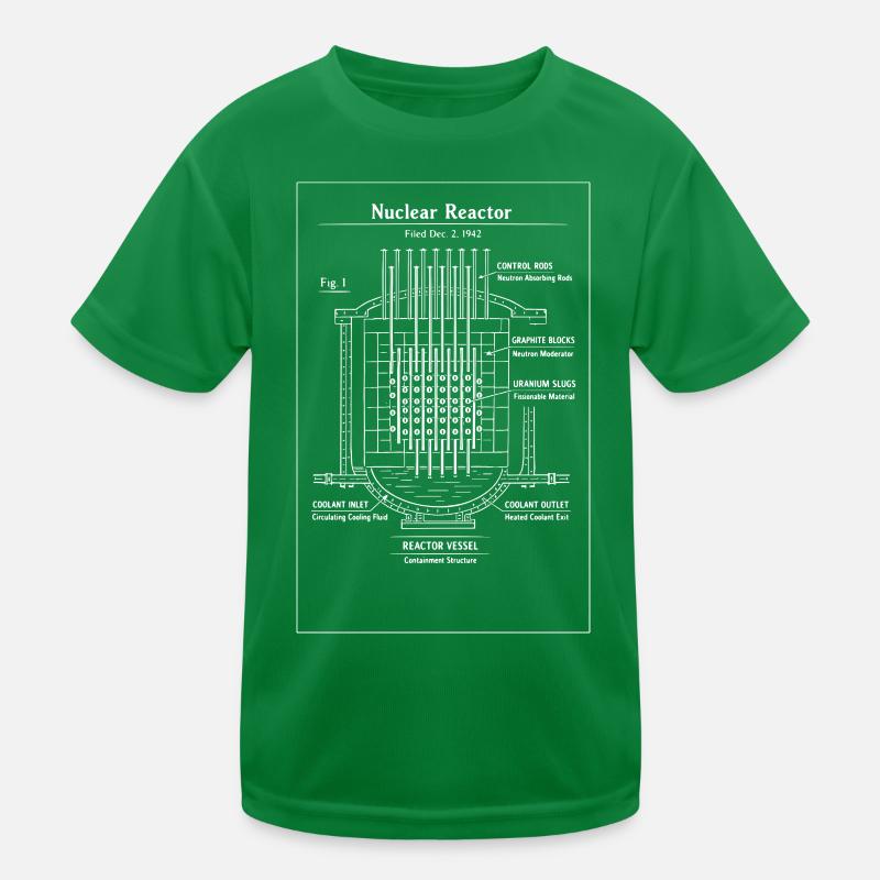 Plan directeur du réacteur nucléaire T-shirt sport Enfant