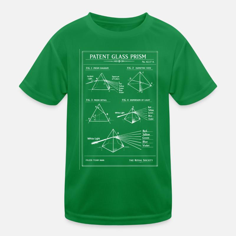 Plan du prisme en verre T-shirt sport Enfant