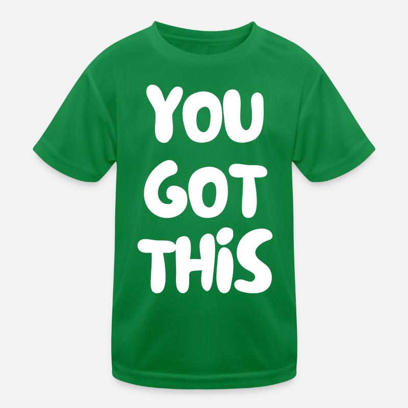 Du hast das verstanden Kinder Funktions-T-Shirt