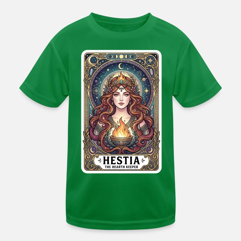 Carte de tarot Hestia T-shirt sport Enfant