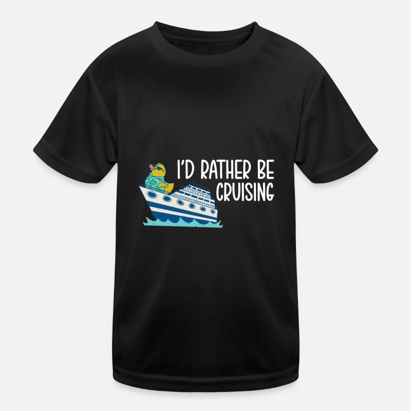 Cruise Cruise Ship Kids Functional T-Shirt