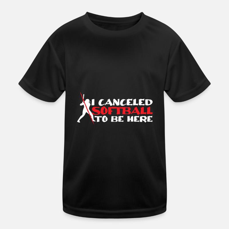Softball Kids Functional T-Shirt