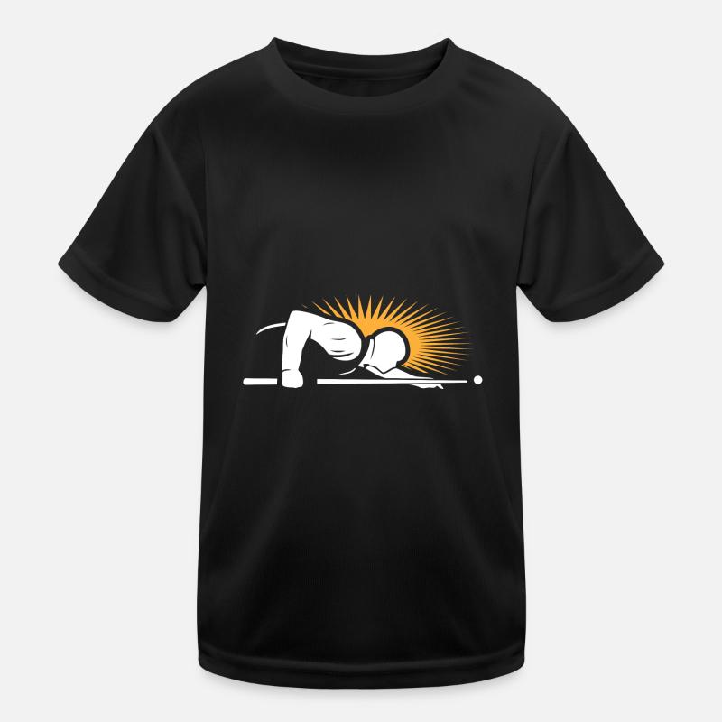 Billard Kinder Funktions-T-Shirt