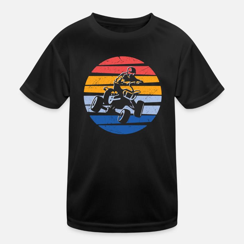 Conducteur de VTT Quad Quad T-shirt sport Enfant