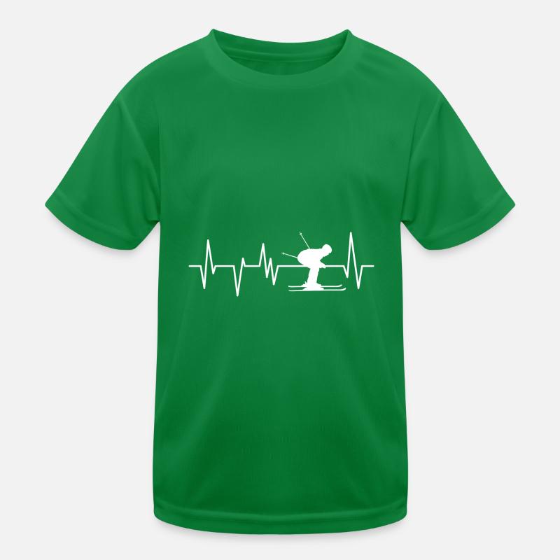 Schnee Kalt Winter Kinder Funktions-T-Shirt