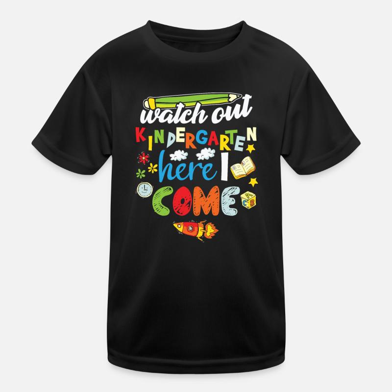Kindergarten Group Parents Educator Preschool Kids Functional T-Shirt