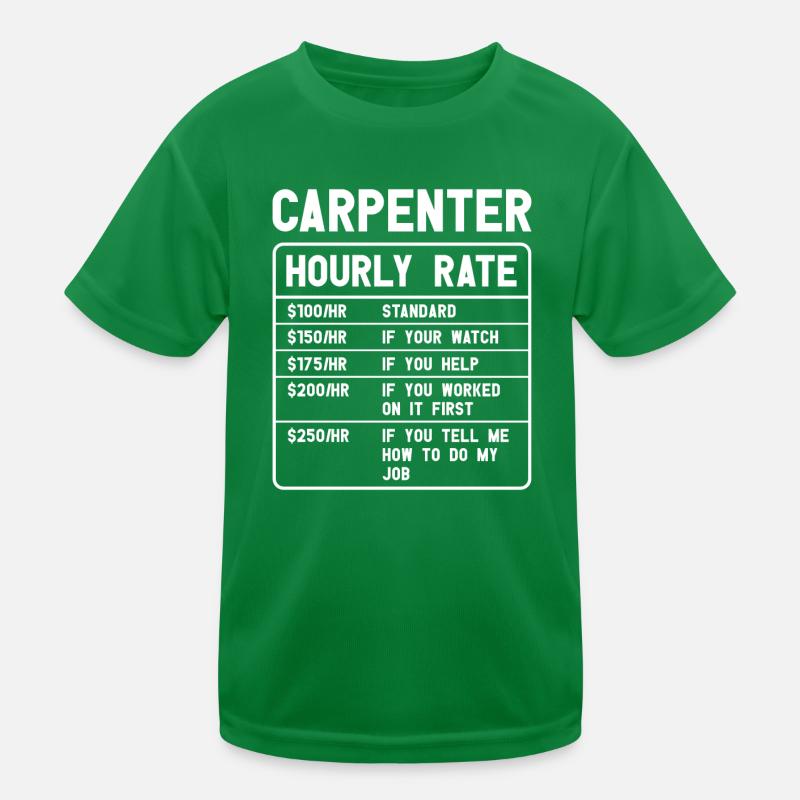 Charpentier T-shirt sport Enfant
