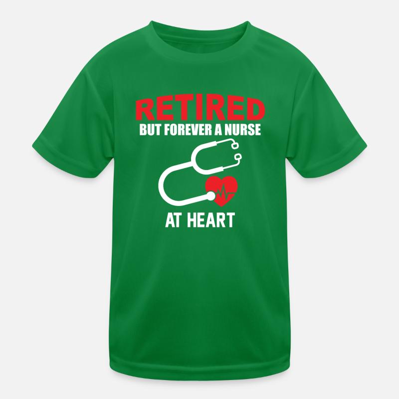 Pension d’infirmière à la retraite Grand-mère T-shirt sport Enfant