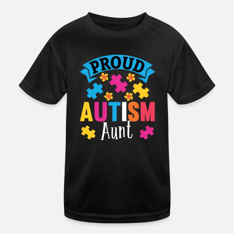 Autismus Mutter Tochter Sohn Autist Eltern Kind Kinder Funktions-T-Shirt