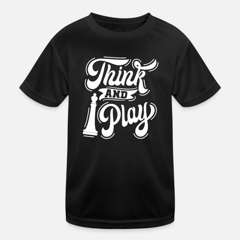 Joueur d’échecs Jeu d’échecs disant jeu d’échecs T-shirt sport Enfant