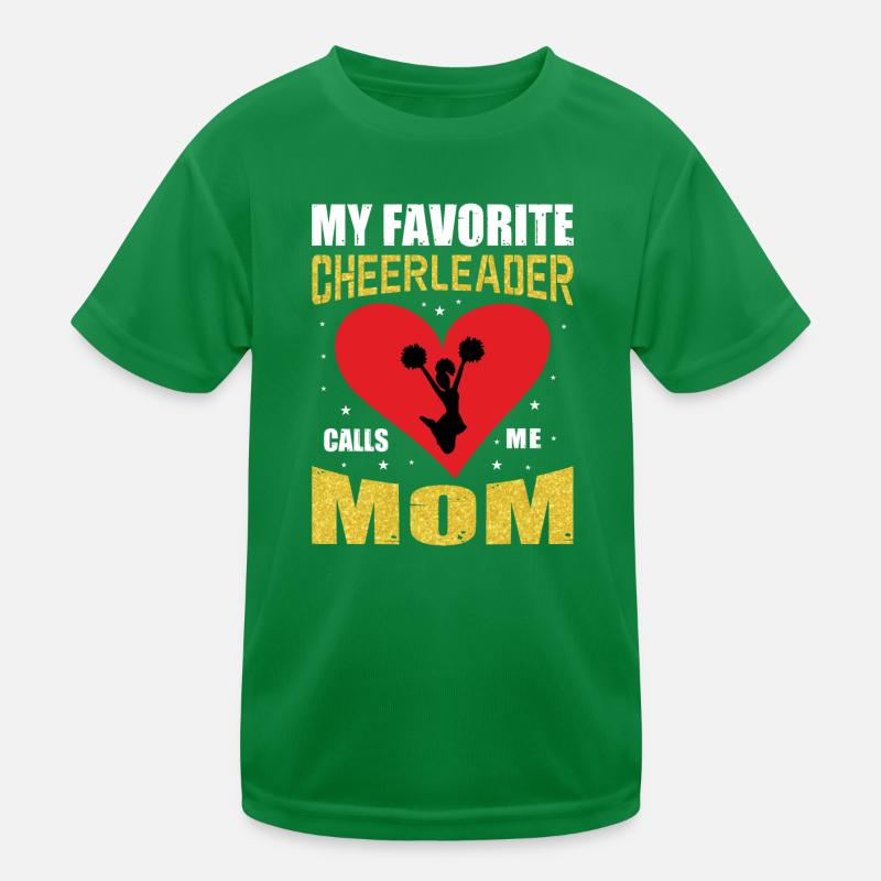 Cheerleading Mama Cheerleading Mutter Cheerleader Kinder Funktions-T-Shirt