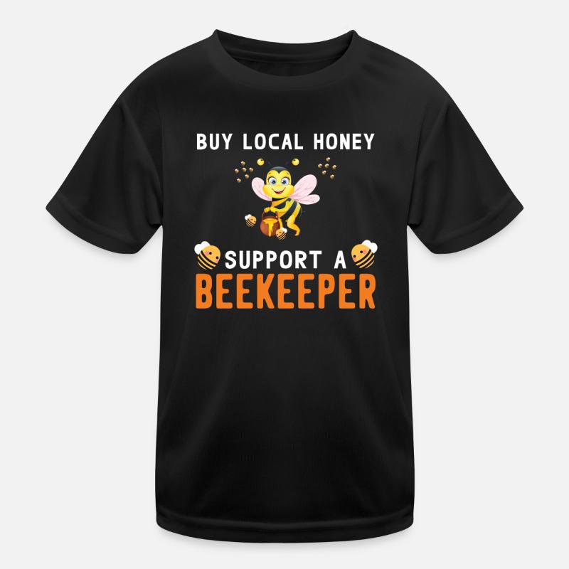 Beekeeping Beekeeper Honey Beekeeper Lustig Kids Functional T-Shirt