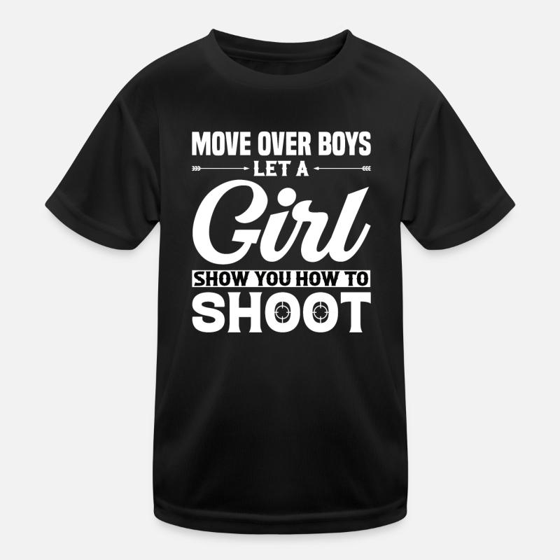 Archery - Bow Hunter Design Archery Arrow Kids Functional T-Shirt