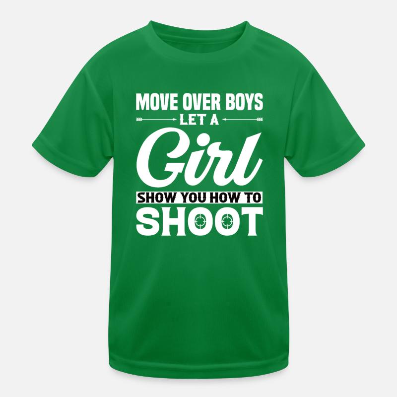 Archery - Bow Hunter Design Archery Arrow Kids Functional T-Shirt