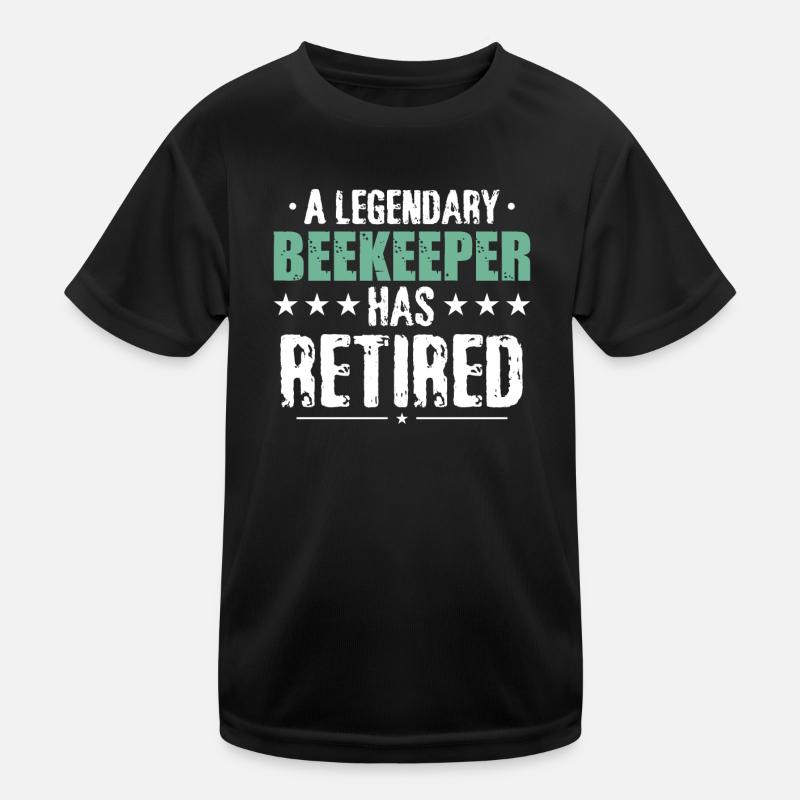 Beekeeping Beekeeper Honey Beekeeper Lustig Kids Functional T-Shirt