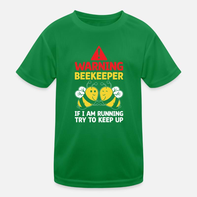 Bees Beekeeping Beekeeper Honey Beekeeper Funny Kids Functional T-Shirt