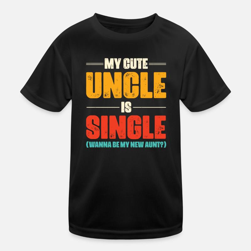 Best Uncle Bad Influence Family Gift Kids Functional T-Shirt