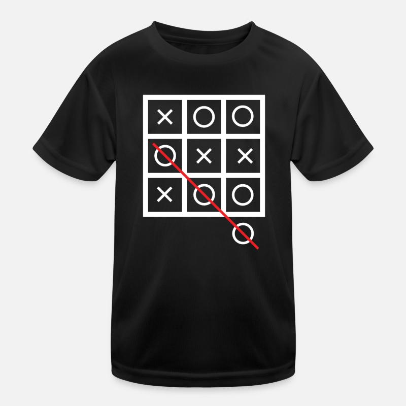 Tic tac toe Kinder Funktions-T-Shirt