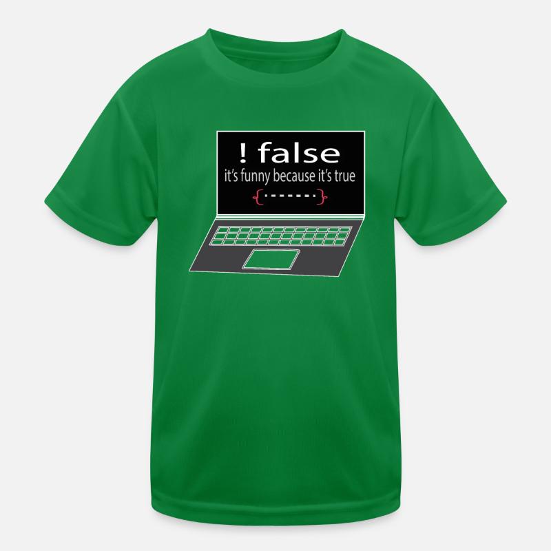 Software Developer Programmer Gift Kids Functional T-Shirt