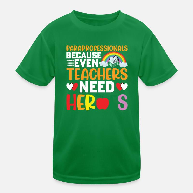 Paraprofessionell Kinder Funktions-T-Shirt