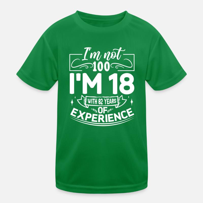 Anniversaire 100 ans T-shirt sport Enfant