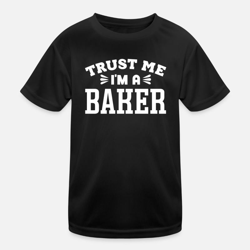 Baker the original Funny bakery Kids Functional T-Shirt