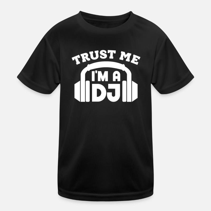 Synthesizer Dj Instrument Saying Kids Functional T-Shirt