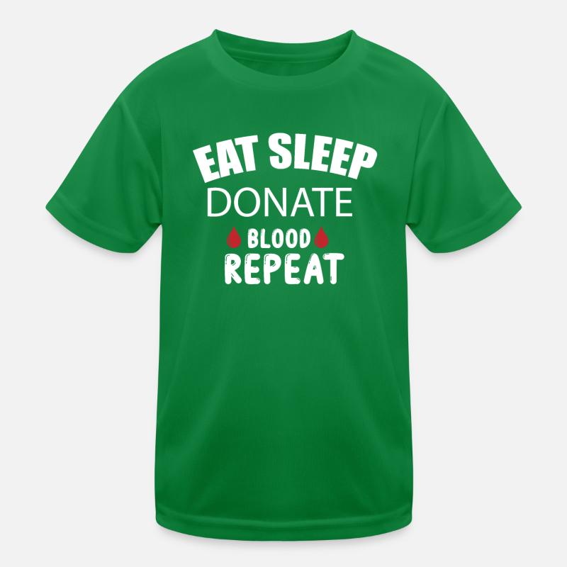 Don de sang Dons de sang Donneurs de sang T-shirt sport Enfant