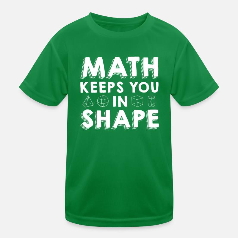 Professeur de mathématiques Formule mathématique Professeur de géométrie T-shirt sport Enfant