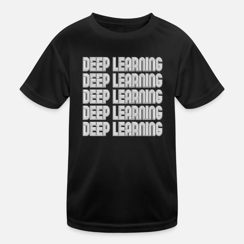 Deep Learning Machine Learning AI KI Kinder Funktions-T-Shirt