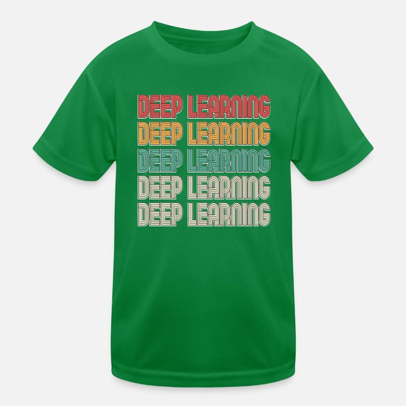 Deep Learning Machine Learning AI KI T-shirt sport Enfant