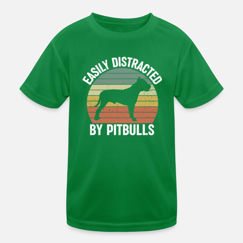 Bester Freund Pitbull Haustier Hunderasse Kinder Funktions-T-Shirt