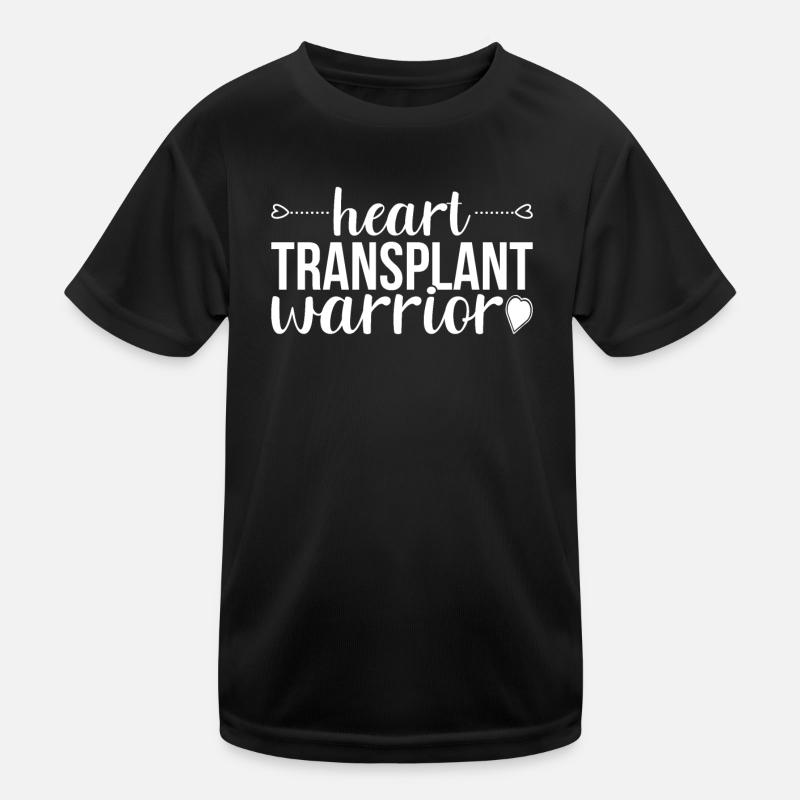 Second Heart Second Life Heart Transplant Surgery Kids Functional T-Shirt