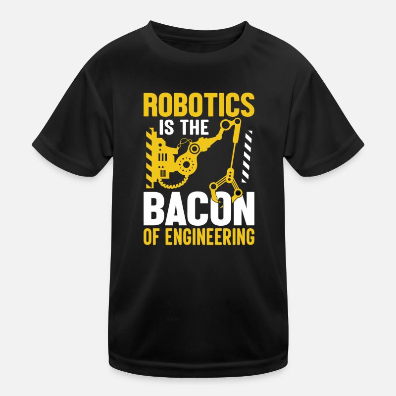 Programmeur de robots Technicien en automatisation T-shirt sport Enfant