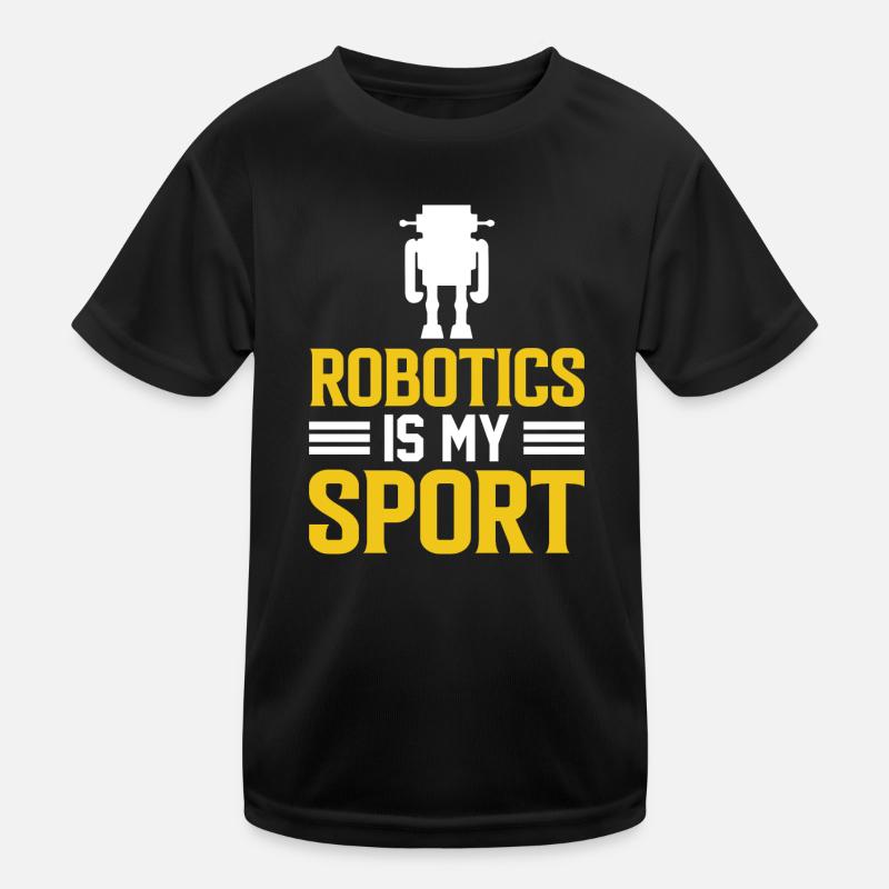 Roboter Programmierer Automatisierungstechniker Kinder Funktions-T-Shirt