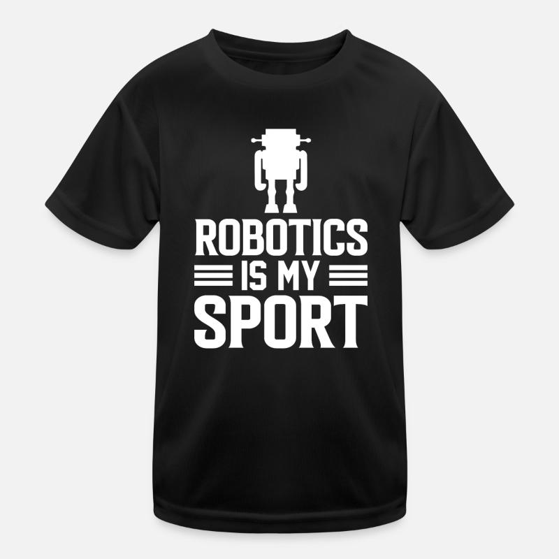 Roboter Programmierer Automatisierungstechniker Kinder Funktions-T-Shirt